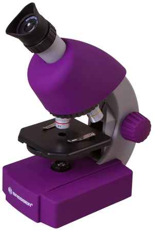 Микроскоп Bresser Junior 40x-640x фиолетовый 19848086279415