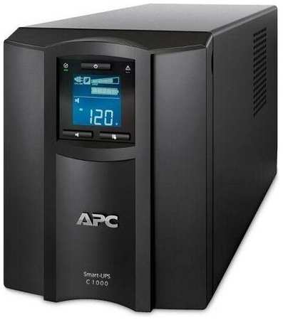 APC Источник бесперебойного питания APC Smart-UPS SC, Line-Interactive, 1000VA / 600W, Rack, IEC, LCD, USB 19848086662638
