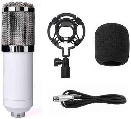 Pantogroff Конденсаторный микрофон BM-800, пластиковый держатель паук, ветрозащита
