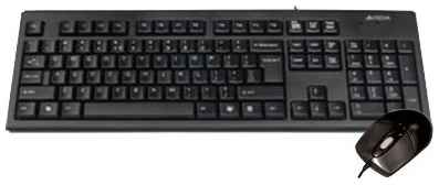 Комплект клавиатура + мышь A4Tech KRS-8372, черный 19848098050346
