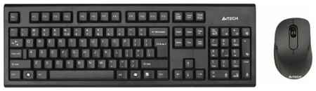 Комплект клавиатура + мышь A4Tech 7100N, черный 19848098052906