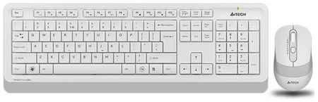 Комплект клавиатура + мышь A4Tech Fstyler FG1010, белый, английская/русская 19848098964905