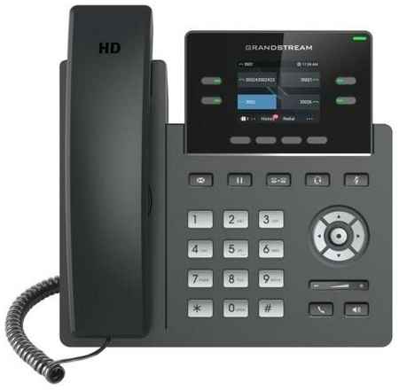 Телефон IP Grandstream GRP-2612P черный 19848108326994