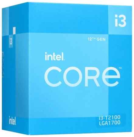 Процессор Intel Core i3-12100 LGA1700, 4 x 3300 МГц, OEM 19848110869935