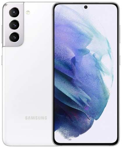 Смартфон Samsung Galaxy S21 5G 8/128 ГБ, Dual: nano SIM + eSIM, Белый фантом 19848116490911