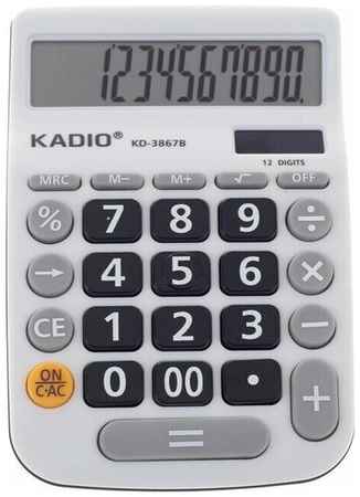 Калькулятор настольный, 12 - разрядный, 3867B, двойное питание 19848124874007