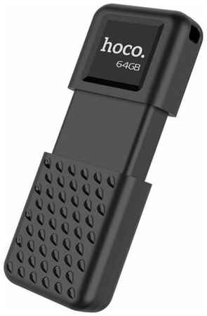 USB Флеш-накопитель hoco UD6/64 64 ГБ, черный матовый 19848140643343