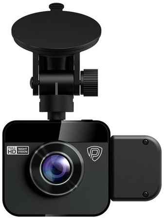 Видеорегистратор Prestigio RoadRunner 380, 2 камеры, черный 19848140671386