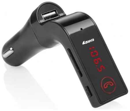 Litex Group Автомобильный Bluetooth FM модулятор-трансмиттер музыкальный адаптер-приемник Car G7 (Черный)