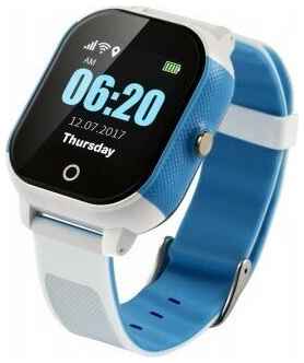 Детские умные часы Smart Baby Watch GW700S / FA23, бело-голубые