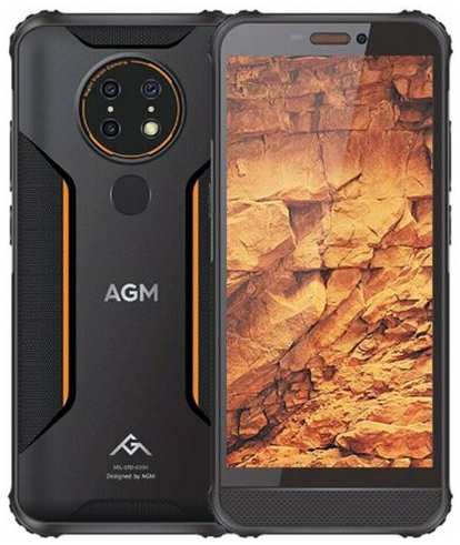 Смартфон AGM H3 4/64 ГБ, Dual nano SIM, черный 19848143992130