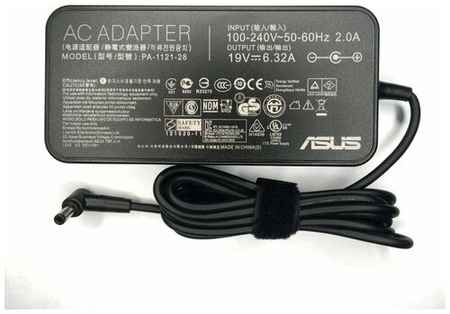 Блок питания (зарядное устройство) для ноутбука Asus K53S 19V 6.32A (5.5-2.5) 120W Slim 19848148607977