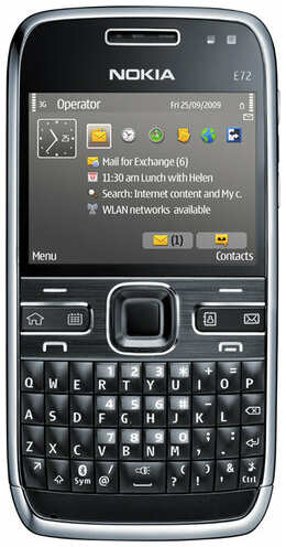 Телефон Nokia E72, 1 SIM, серебристый 19848149121691
