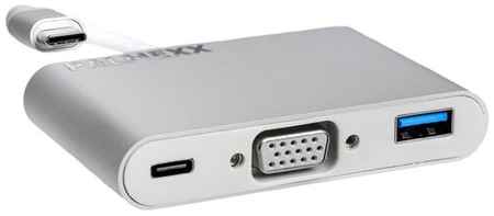 Адаптер-переходник PALMEXX USB-C (Type-c) to VGA+USB3.0+USBC 19848152994924