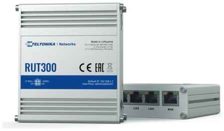 Teltonika Маршрутизатор RUT300 (RUT300000000) промышленный ETHERNET маршрутизатор (RUT300) (312903) 19848157321745