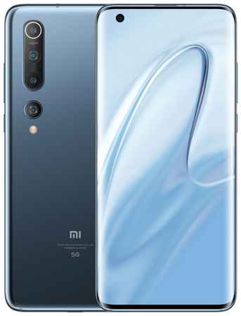 Смартфон Xiaomi Mi 10 12/256 ГБ Global, 1 nano SIM, дымчатый серый 19848167085245