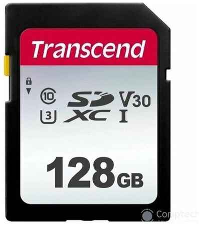 SecureDigital 128Gb Transcend TS128GSDC300S {SDXC Class 10 UHS-I U3}