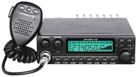 OPTIMCOM Автомобильная рация Optim 778 CB радиостанция v.4 (E21) 27МГц дальнобой 19848170648990