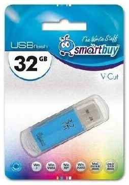 Smartbuy (sb32gbvc-b) 32gb v-cut blue 19848173548102