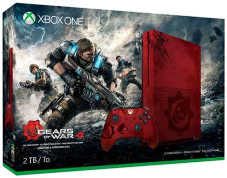 Игровая приставка Microsoft Xbox One S «Gears of War 4» Limited Edition 19848174388974