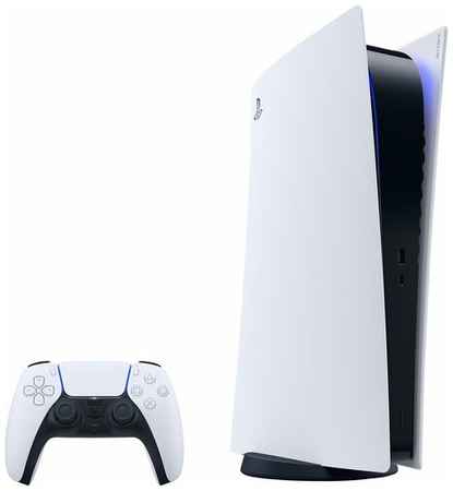 Игровая приставка Sony PlayStation 5 Digital Edition, без дисковода, 825 ГБ SSD, без игр, белый 19848178061991