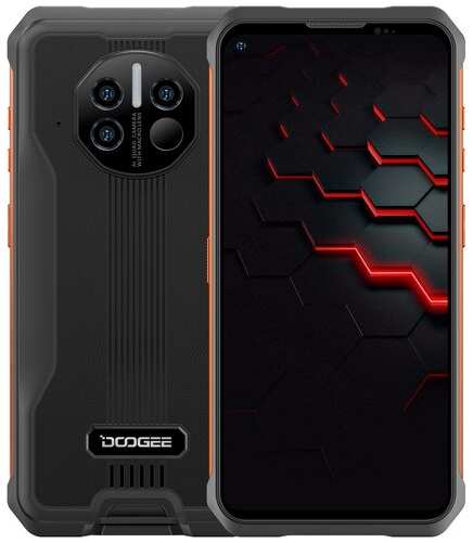 Смартфон DOOGEE V10 8/128 ГБ, Dual nano SIM, оранжевый 19848178086795