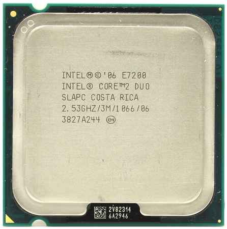 Процессор Intel Core 2 Duo E7200 LGA775, 2 x 2533 МГц, OEM 19848184234280