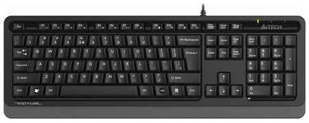 Клавиатура A4Tech FStyler FKS10, USB, черный/серый 19848184593861