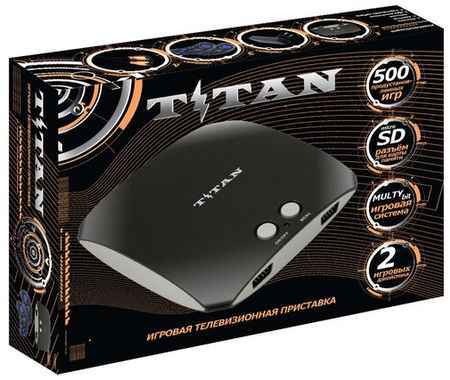 New Game Игровая приставка Magistr Titan 3 черный (500 встроенных игр) (SD до 32 ГБ) 19848187139793