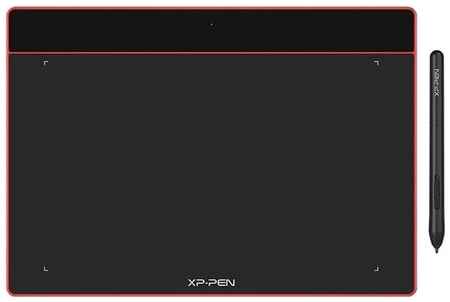 Графический планшет XPPen Deco Fun L карминно-красный
