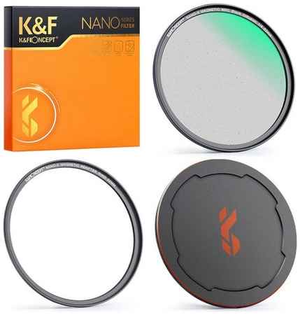 Рассеивающий смягчающий фильтр K&F Concept Nano-X Black Mist 1/4 52mm 19848199484820