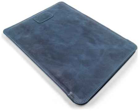 J. Audmorr Кожаный чехол J.Audmorr для MacBook Pro 16 / Ноутбука 15,6″-16,2″, синий, NewBridge 15.6 Saphire 19848201296050