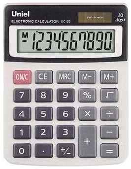 Калькулятор Uniel UC-20ll 19848201637412