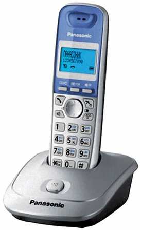Радиотелефон PANASONIC KX-TG2511RUS, память 50 номеров, АОН, повтор, спикерфон, полифония