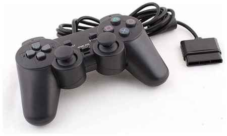 Геймпад OEM PS2 пульт дуалшок 2 проводной для Sony Playstation 2 Dualshock 2, в блистере