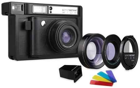 Фотоаппарат моментальной печати Lomography LOMO'Instant Wide Combo черный 19848206122645