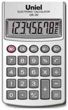 Калькулятор Uniel UK-30