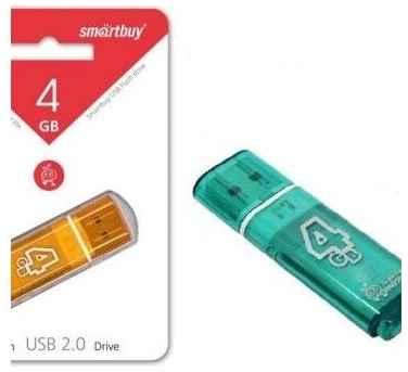 USB Flash Drive Smartbuy Glossy series USB 2.0 4GB Черный (SB4GBGS-K) 19848206347798
