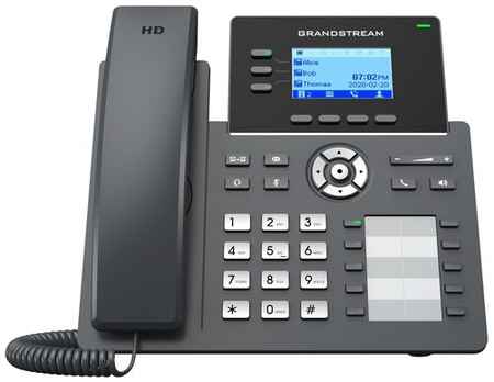 Телефон IP Grandstream GRP-2604P черный 19848208780239