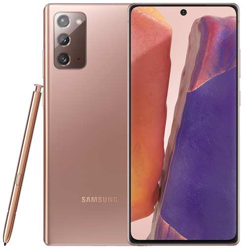 Смартфон Samsung Galaxy Note 20 4G 8/256 ГБ, Dual nano SIM, бронза 19848210005366