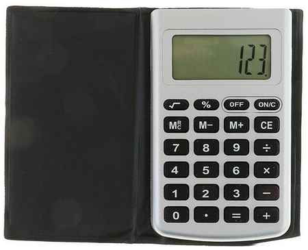 Сима-ленд Калькулятор карманный, 8-разрядный, 2239