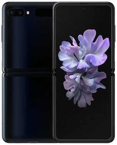 Смартфон Samsung Galaxy Z Flip 8/256 ГБ, nano SIM+eSIM, черный бриллиант 19848210070346