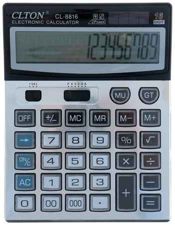 Калькулятор настольный, 16 - разрядный, CL - 8816, двойное питание 19848210943964