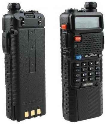 Рация (радиостанция) Baofeng UV-5R MAXIMUM (реальные 8Вт мощности + увеличенный аккумулятор 3800mAh + удлинённая антенна 39см) 19848212457298