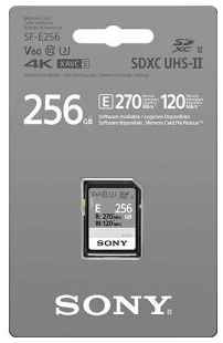 Карта памяти Sony SDXC 256GB 270R/120W (SF- E256/T)
