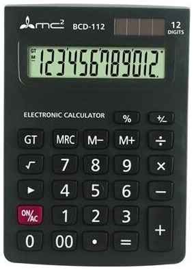 ИНТЭК Калькулятор настольный 12р BCD-112 19848212999895