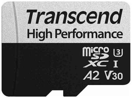Карта памяти microSDXC Transcend 330S, 256 Гб, UHS-I Class U3 V30 A2, с адаптером 19848217135906