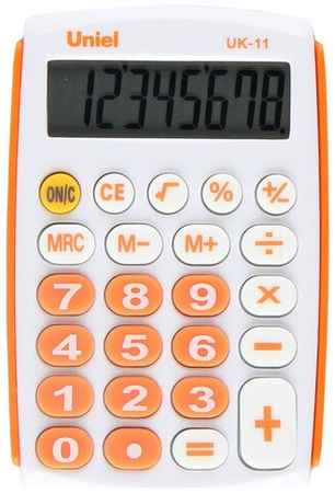 Калькулятор Uniel UK-11O оранжев
