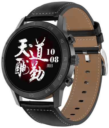 Часы Smart Watch GARSline KK70 черные (черная кожа) 19848217754531