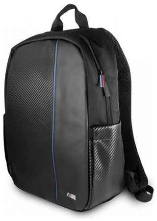 Рюкзак BMW M Collection Computer Backpack Compact для ноутбуков 15″, цвет Карбон/ (BMBPCO15CAPNBK)
